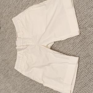 Banana Republic White Bermuda shorts